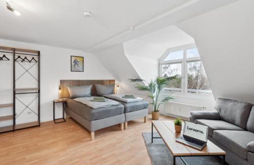 Stadtbezirk Ost Apartment | Larooms - Sonne#2 mit Parkplatz in ruhiger Lage und perfekter Anbindung