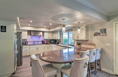 Rancho Oakey House | Las Vegas House w/Pool & Hot Tub - 1 Mi to Strip!