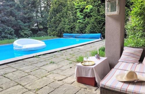 Nowa Wies House | Leśny dom z basenem w okolicy Zegrza