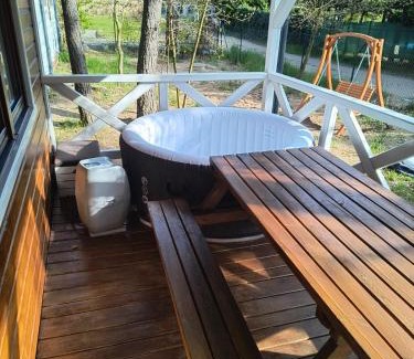 Koscierzyna House | Leśny Domek Rotembark z prywatnym jacuzzi