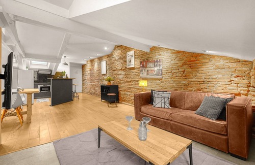 Saint - Aubin - Dupuy Apartment | Le Brandy - Charmant loft climatisé de 42m²