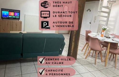Sarrebourg Apartment | LE CENTRAL Sarrebourg Wifi Parking 4 personnes Proche Gare