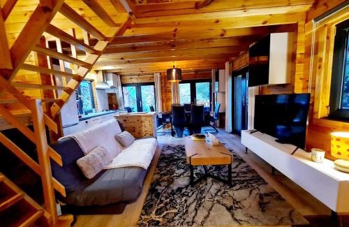Abreschviller Ski Chalet | Le Chalet Aura et Jacuzzi