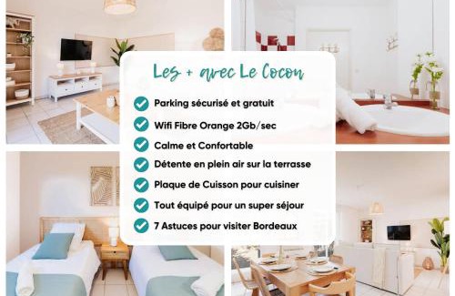 Lespinasse Apartment | Le Cocon de Lespinasse - Parking - Checkin Autonome