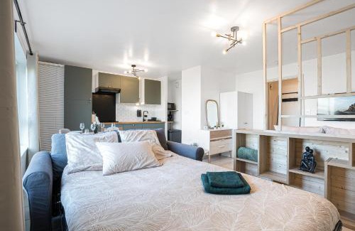 Woippy Apartment | Le Cookie - 4 pers' - 2 lits - Gare 50m - Parking