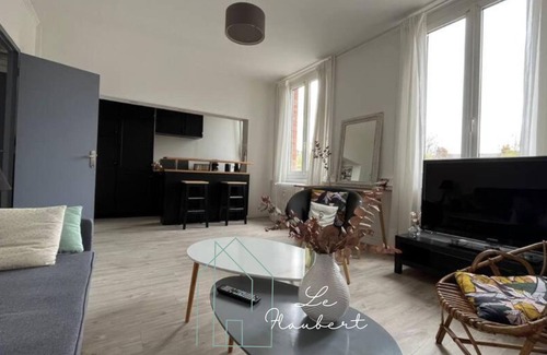Quartier Pasteur Apartment | Le Flaubert, Appartement Centre Rouen Avec Parking