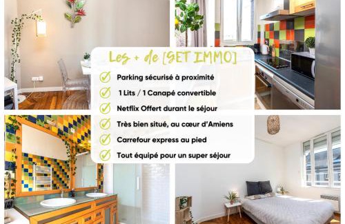 Centre Ville Apartment | Le Jacobin/1 Chambre - Netflix - Hyper centre
