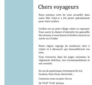 Crollon Apartment | Le Nid de la Baie