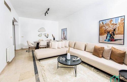 Sidi Dhrif Apartment | Le Parfait II : Bord de mer central et luxueux