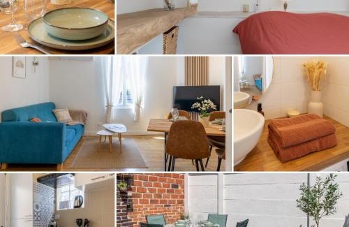 Troyes Apartment | Le Relax - Maison climatisée avec terrasse - Troyes