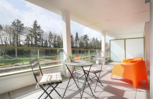 Cesson-Sevigne Apartment | Le Silva - tout confort avec terrasse et parking, métro Via Silva
