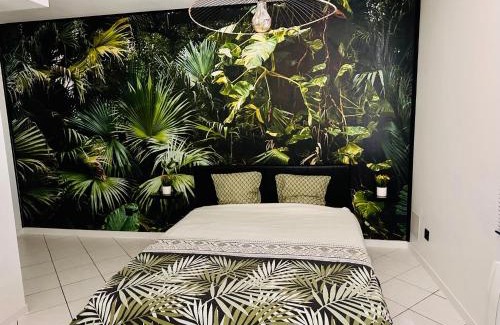 Noisseville Apartment | Le Tropical sublime ambiance Jungle proche Metz