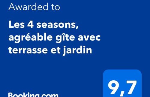 Saint-Leonard House | Les 4 seasons, agréable gîte avec terrasse et jardin