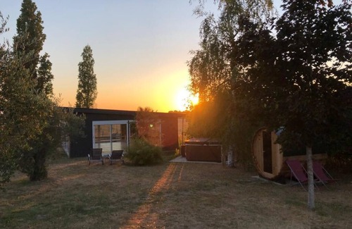 Chemille-sur-Deme House | Les bambous gîte 3 * Enclosed heated swimming pool, spa, Sauna 2h30 from Paris