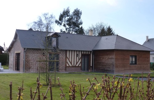 Ablon Cottage | Les Hydrangéas Gite 3 étoiles 2 chambres 4 pers,. Wifi Fiber. near Honfleur.