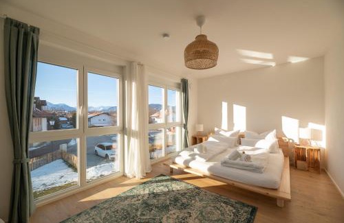 Seehausen am Staffelsee Apartment | LIBORIA: Stylisches Haus; Sauna ; 4min zum See