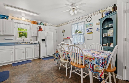 Chincoteague House | Lighthouse View - Water views; Shared pool!