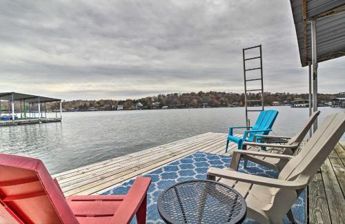 Gravois Mills House | Lily Pad Oasis with Dock on Lake of the Ozarks!