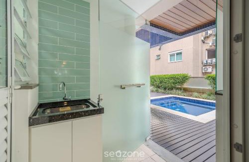 Lagoa Pequena Apartment | Lindo Apto c/Varanda 500m da Praia NNG0102