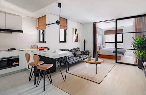Changning Apartment | LIV'N 833 From Greystar is situated in Zhongshan Park Business District
