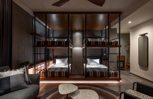 Azabu-Juban Hotel | Lively loft room with terrace without meals /Minato-ku Tokyo