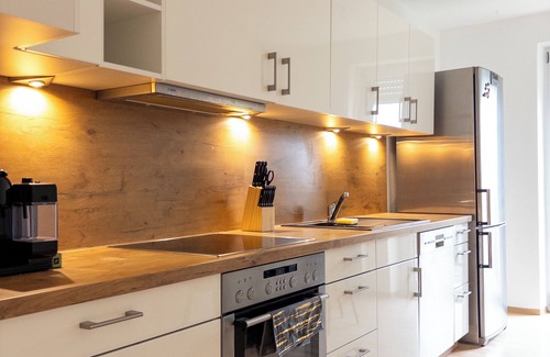 Altotting Condo | Living with Franzi: High-quality apartment with distant views for 4-6 people