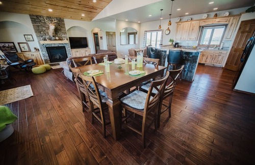 Chamberlain House | Location Location Location! On a river view acreage, sleeps up to 14, pets ok.