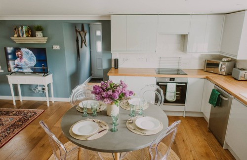 Portpatrick Cottage | Lochside Glamour: Harriet's Lodestar Lodge with Private Dock on Seaside Estate