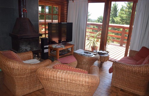 Algarrobo Cabin | lodge con piscina privada, parcela de campo.