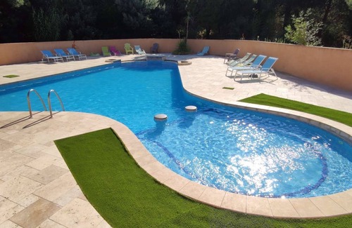 Plage d'Argeles Apartment | Lodging in a pine park with swimming pool-Canigou