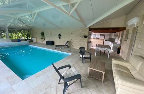 Bussac-sur-Charente House | Lodging with indoor pool! Ideally located for discovering the region