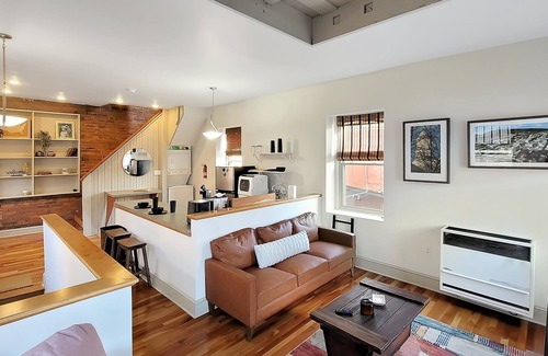 Pottsville Apartment | Loft Apartment in Heart of Yuengling Downtown!