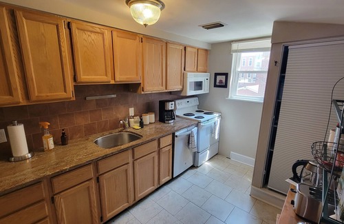Pottstown Apartment | Loft Downtown Pottstown, King Bed w/Free Parking & Central AC & WiFi