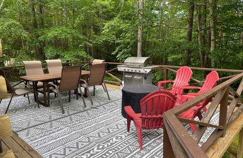 Bristol Cabin | Log Cabin 1.6 Miles from Newfound Lake! Pet Friendly! Sleeps up to 10