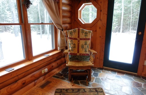 Cheboygan Cabin | Log Cabin near Mackinaw, Mullet & Burt Lake!