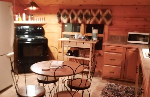 Shell Knob House | Log Cabin with lake view