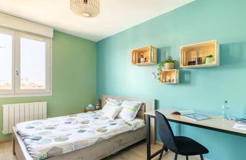 Tonkin Sud Apartment | Logement Entier Lumineux 7 Minutes Charpennes