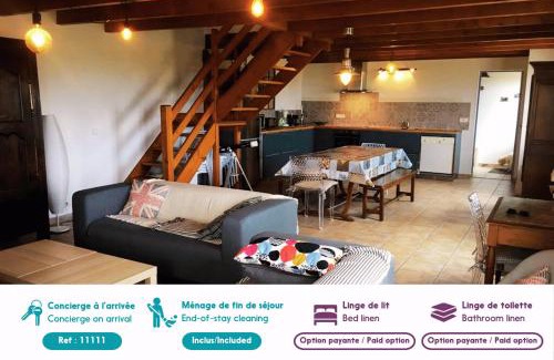 Treguennec House | Longère - 10 personnes - Vue mer
