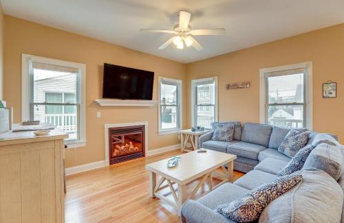 The Dunes House | Long Beach Island Townhome with Rooftop Deck and Grill