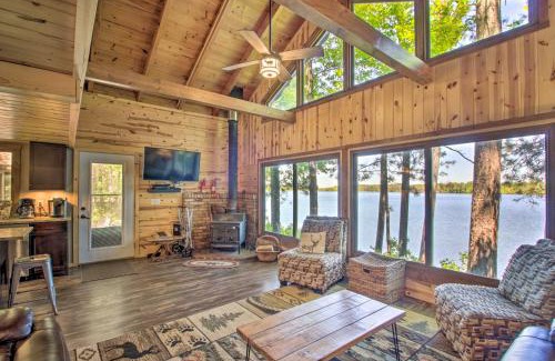 Pequot Lakes House | Loon Lake Lodge with Dock, Sauna and Hot Tub!