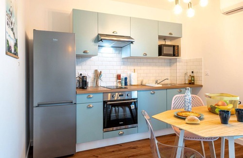 Lit-et-Mixe Apartment | Lovely apartment for 4 guests with WIFI, A/C, TV, balcony, pets allowed and parking