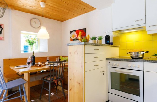 Capriasca Apartment | Lovely apartment for 5 guests with pool, WIFI, TV, patio, pets allowed, panoramic view and parking