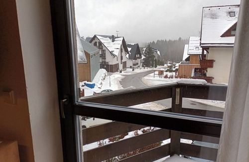 Harrachov Apartment | Lovely apartment for 10 people with WIFI, TV, balcony, pets allowed and parking