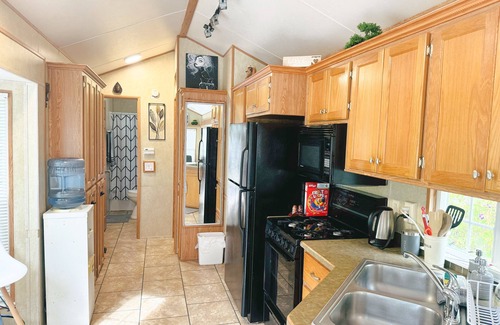 Lindell Beach House | Lovely mobile home with AC in Lindell Beach - Wifi is available in common area
