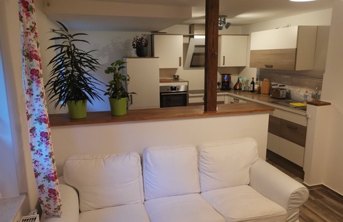 Schmiedeberg Apartment | Lovingly furnished vacation apartment with balcony and terrace in the Eastern Ore Mountains