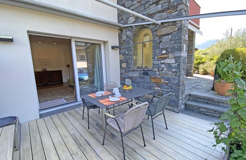 Arcegno Apartment | Lovingly furnished apartment on the first floor of a 2-family house on the edge of the village.