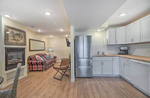 Big Lake Apartment | Lower Unit of Cabin: Shared Dock & Fire Pit!