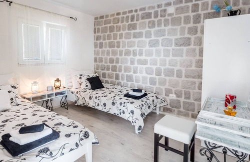 Lustica Apartment | Lustica Apartments in Mrkovi with view of the open sea.