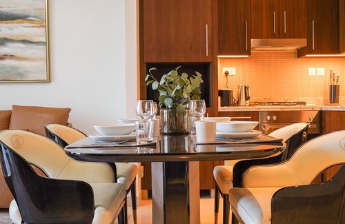 Downtown Dubai Apartment | Lux 1BR Apt Burj Khalifa View by Belvilla