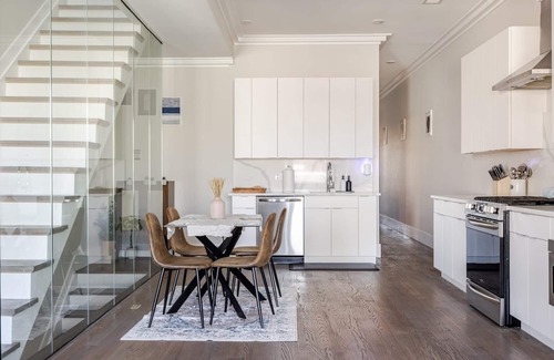 McGinley Square Condo | LUX 3BR Oasis with Parking & Rooftop Minutes to NYC